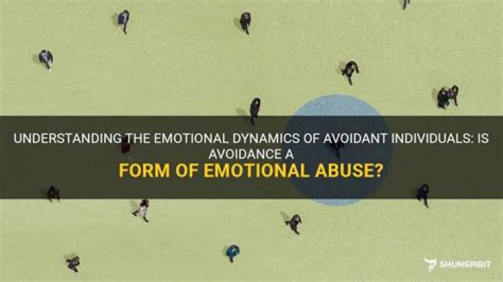 Are Avoidants emotionally abusive?