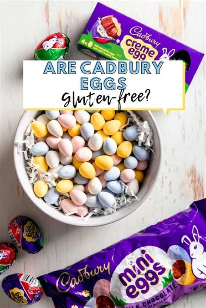 Are Cadbury eggs gluten-free?