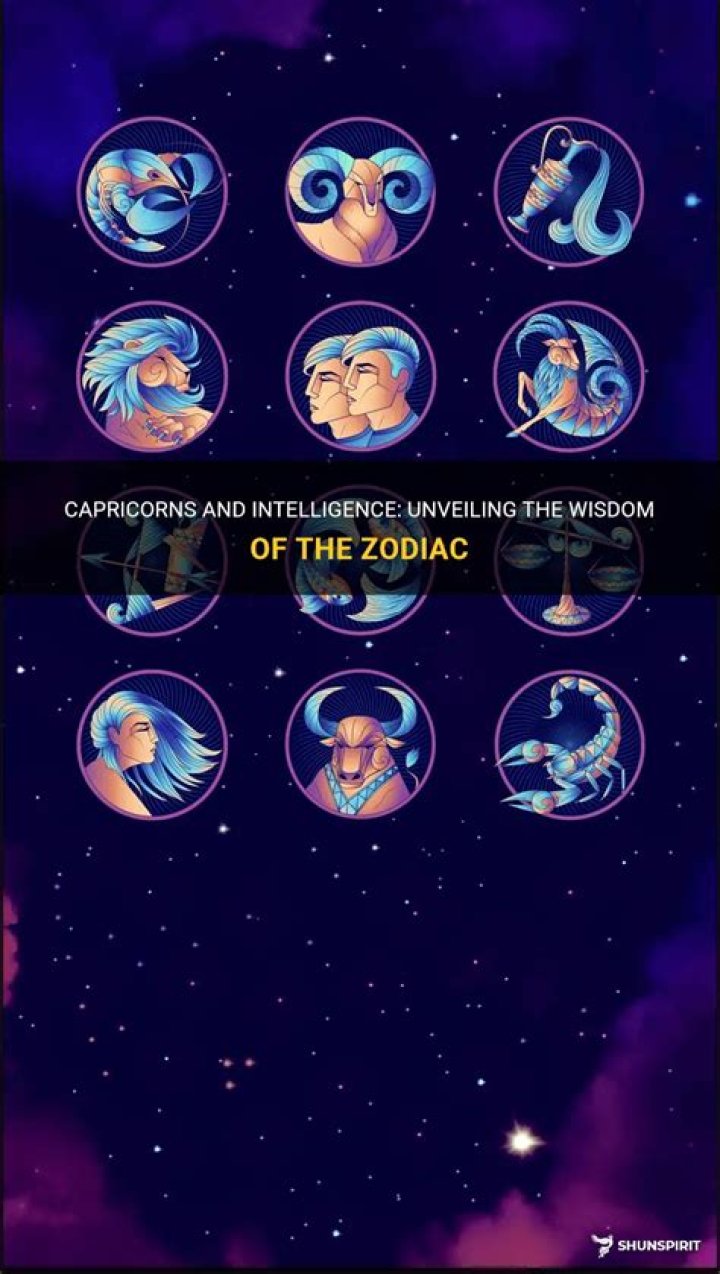 Are Capricorns smart?