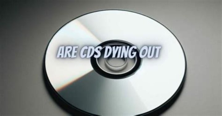 Are CDs dying?