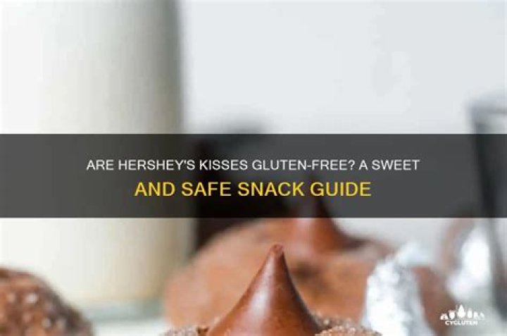 Are kisses gluten-free?