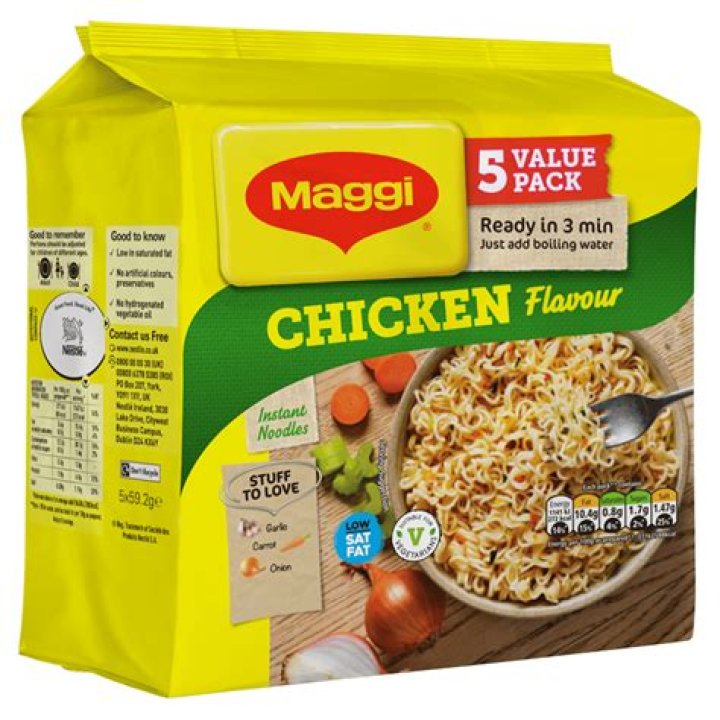 Are Maggi 3 minute chicken noodles halal?