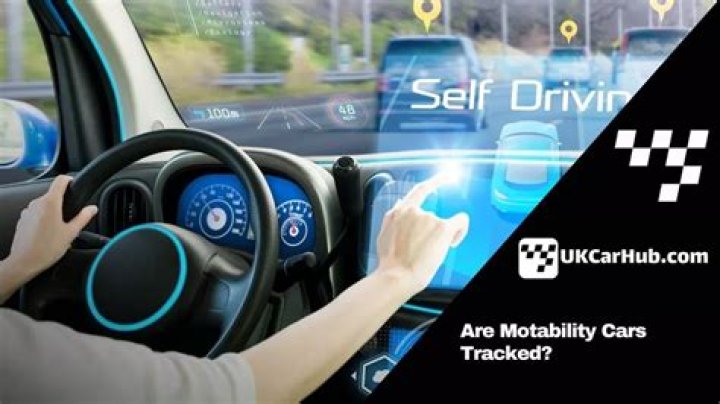 Are Motability cars tracked?