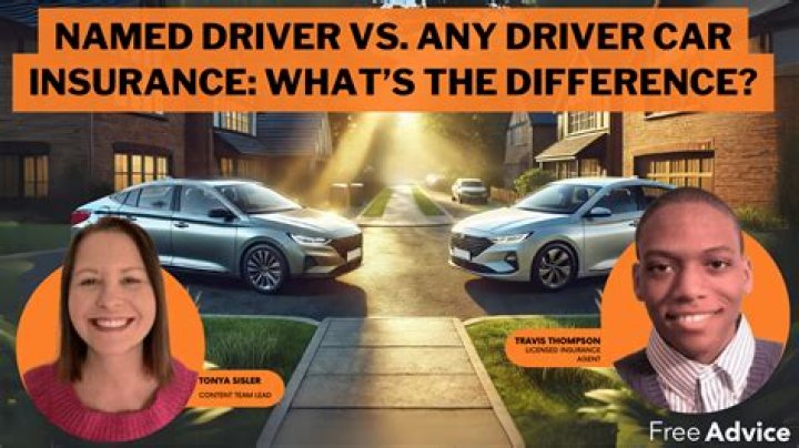 Can a named driver be the main driver?