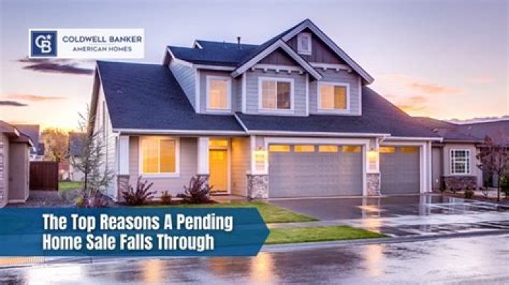 Can a pending home sale fall through?