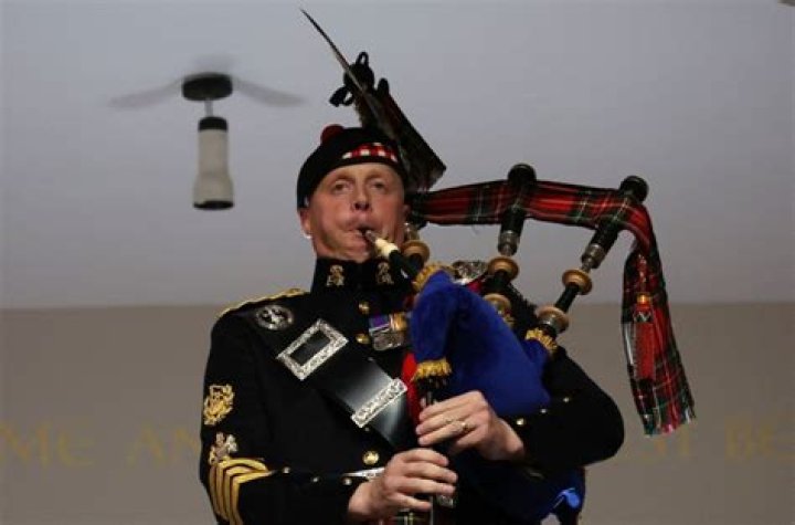 Can anyone have bagpipes at their funeral?