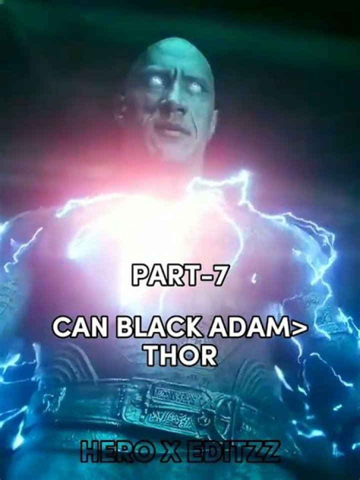 Can Black Adam beat Thor?