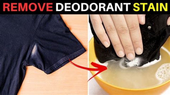 Can deodorant cause holes in shirts?