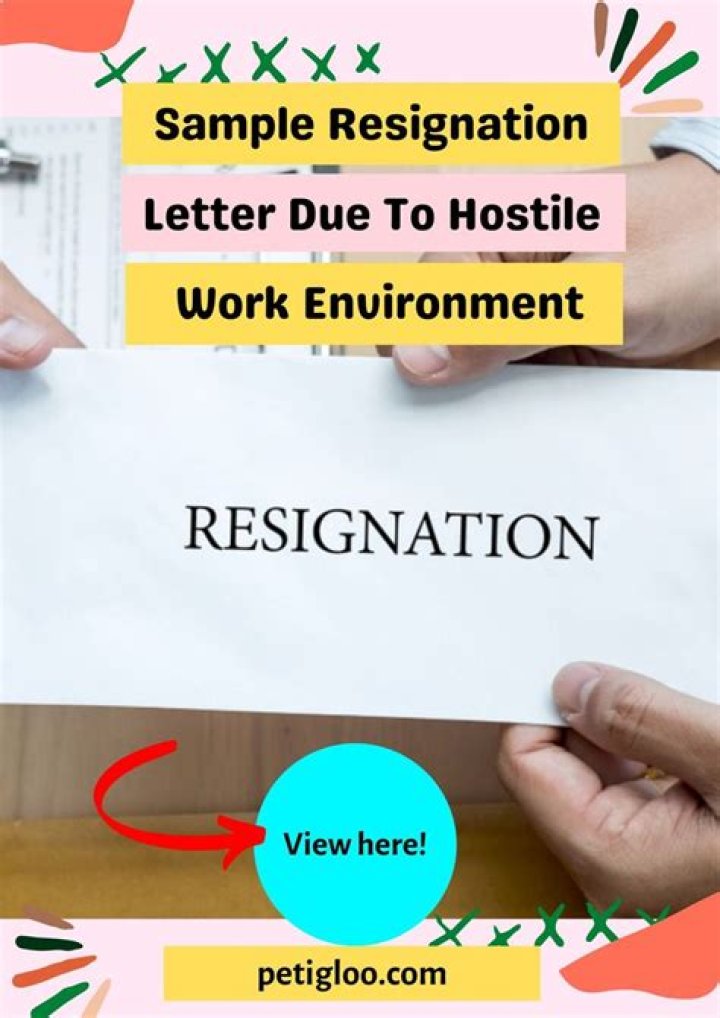 Can I quit my job due to hostile work environment?
