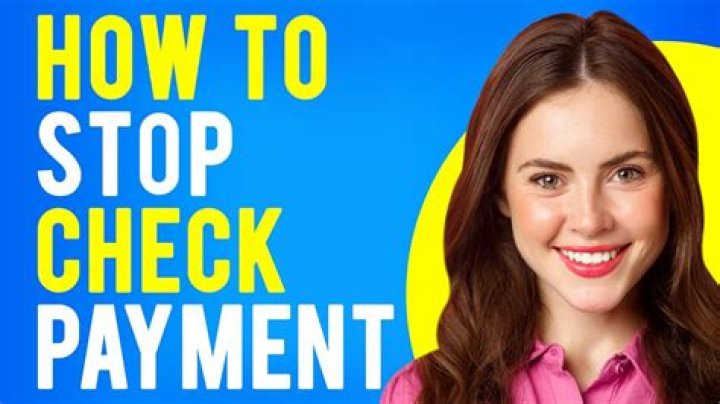 Can I stop payment on a payday loan check?