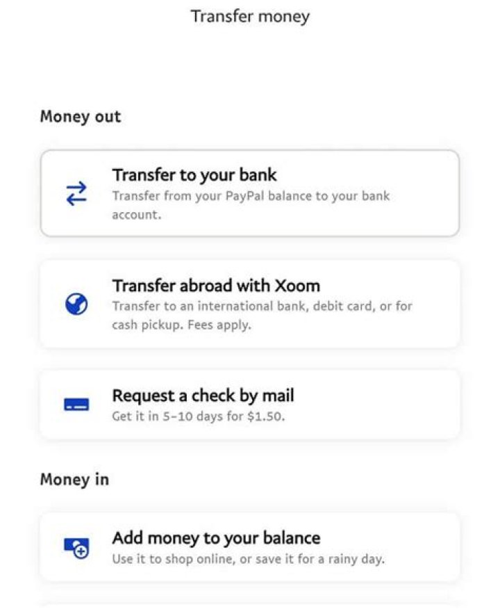 Can I transfer money from my bank account to PayPal?