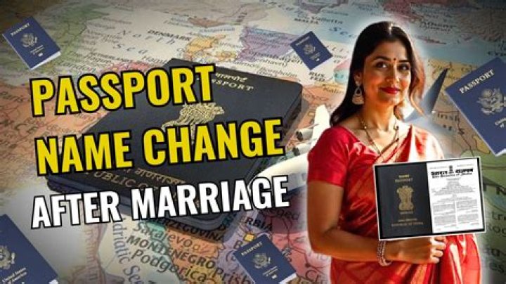 Can I travel on my old passport after getting married?