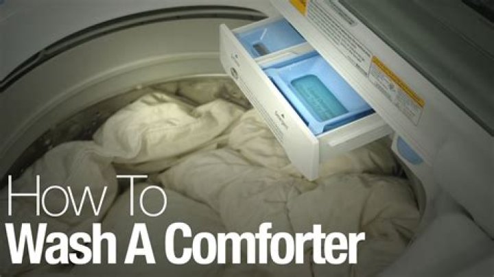 Can I wash my comforter at home?