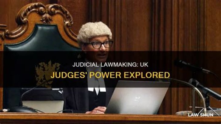 Can judges change the law UK?