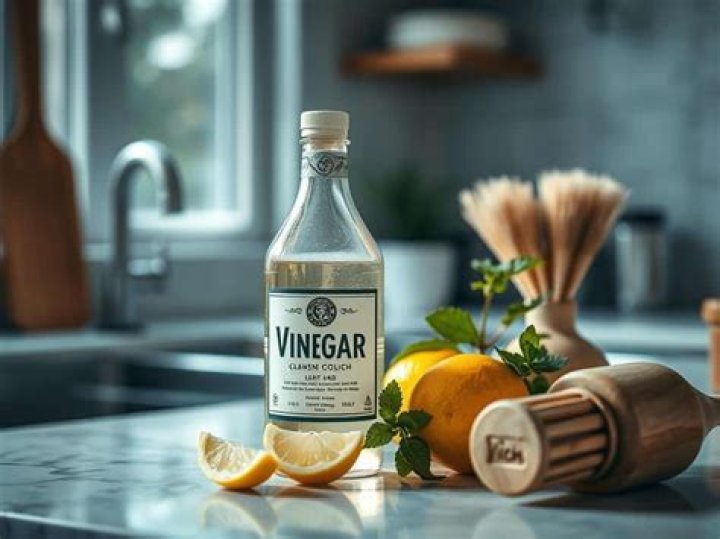 Can vinegar be used as a degreaser?