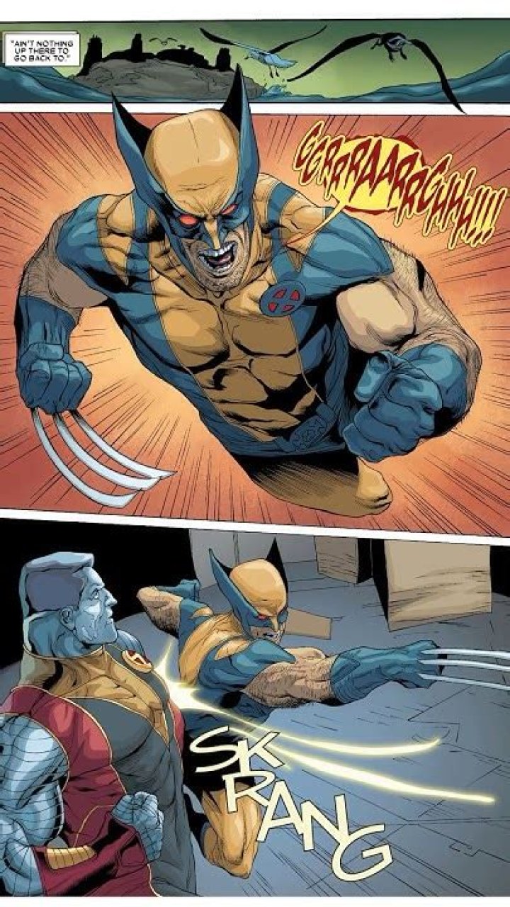 Can Wolverine cut through Colossus?