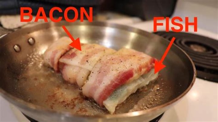 Can you catch fish with bacon?