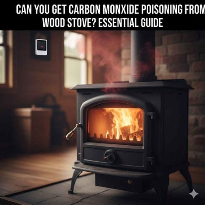 Can you get carbon monoxide poisoning from a wood burning fireplace?