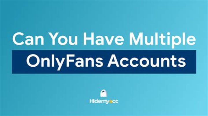 Can you have multiple estate accounts?