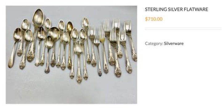 Can you sell sterling silver?