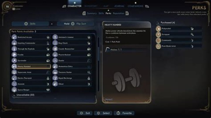 Can you unlock all perks outer worlds?