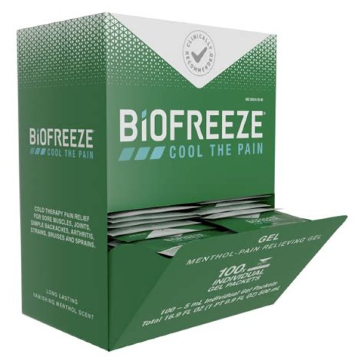 Can you use Biofreeze on your feet?