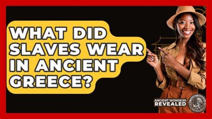 Did slaves wear jewelry?