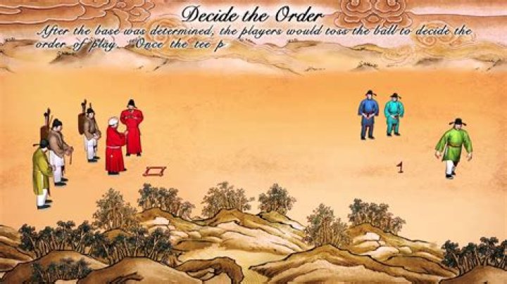 Did the Chinese invent golf?