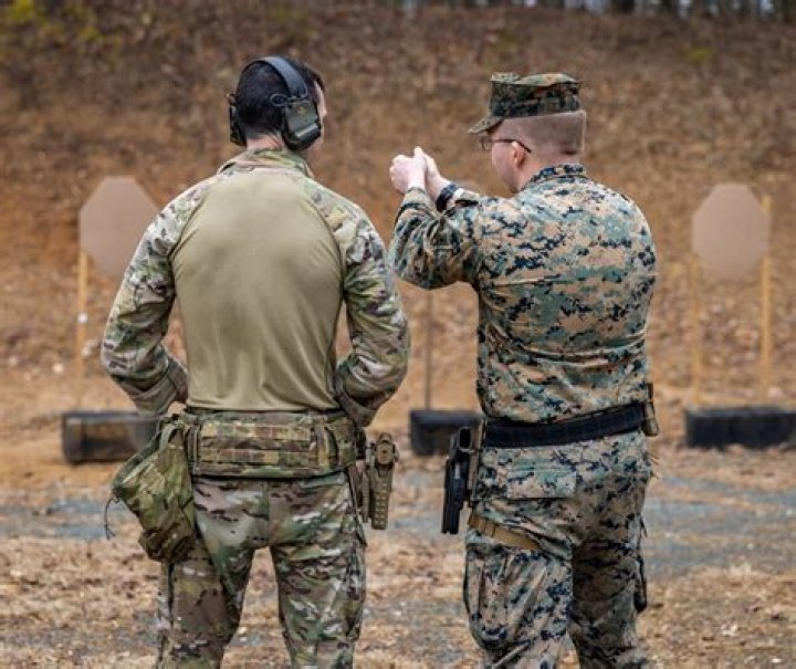 Do all Marines carry a sidearm?