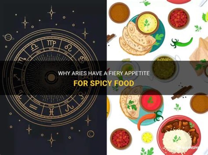 Do Aries like spicy food?