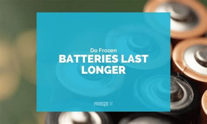 Do batteries last longer in the freezer?