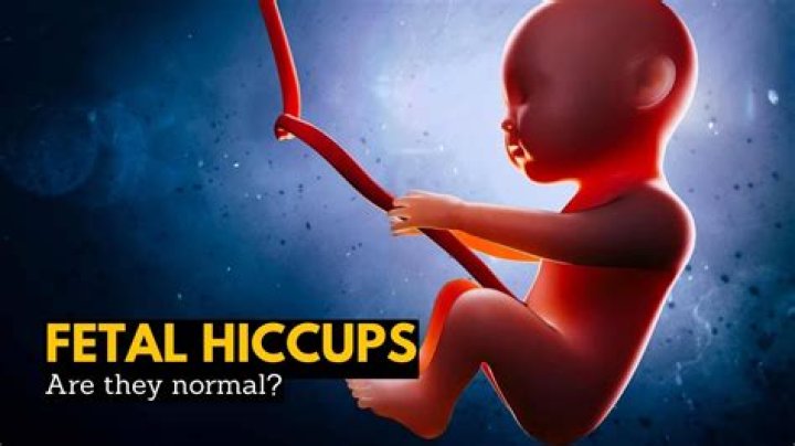 Do hiccups mean a baby is full?