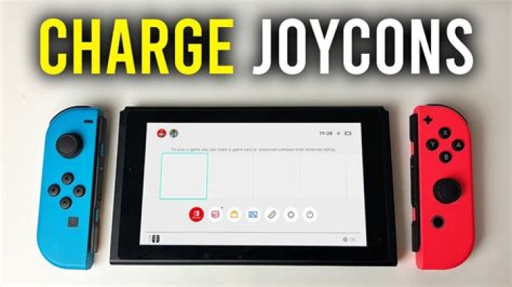 Do Joycons need to be charged?