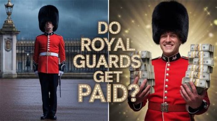Do royal guards get paid?