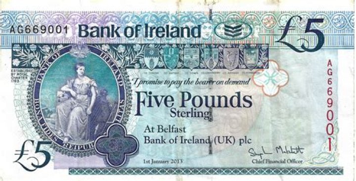 Do UK banks accept Irish notes?