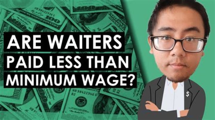 Do waiters get minimum wage in California?