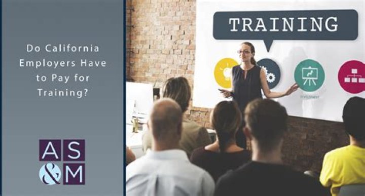 Do your employers have to pay you for training?