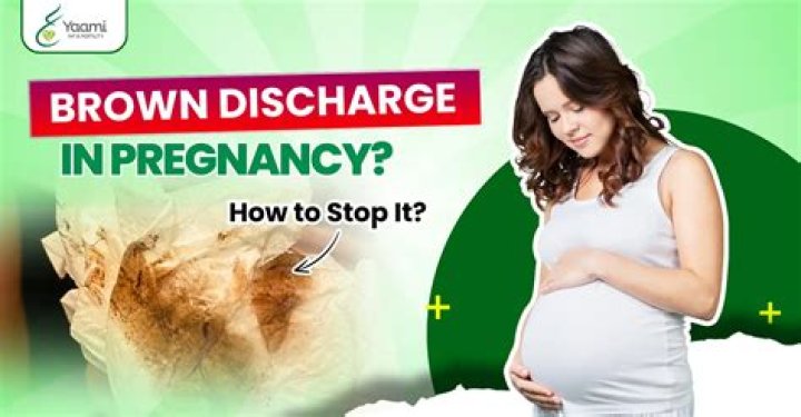 Does Brown Discharge mean pregnancy?