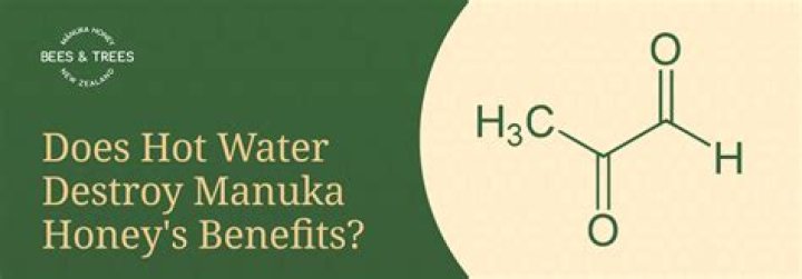 Does hot water destroy manuka honey?