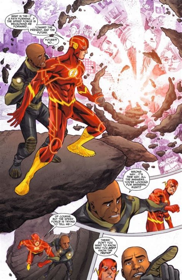 Does Iris have Speed Force?