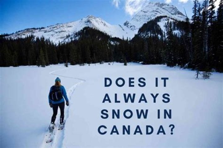 Does it snow in Canada?