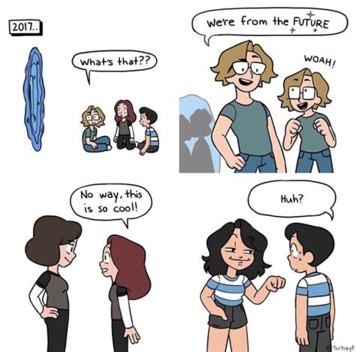 Does Jenny know Claire is from the future?