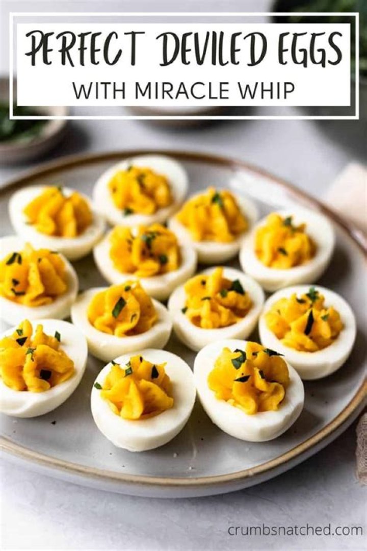 Does Miracle Whip have raw eggs?