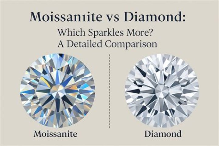 Does moissanite sparkle like a diamond?