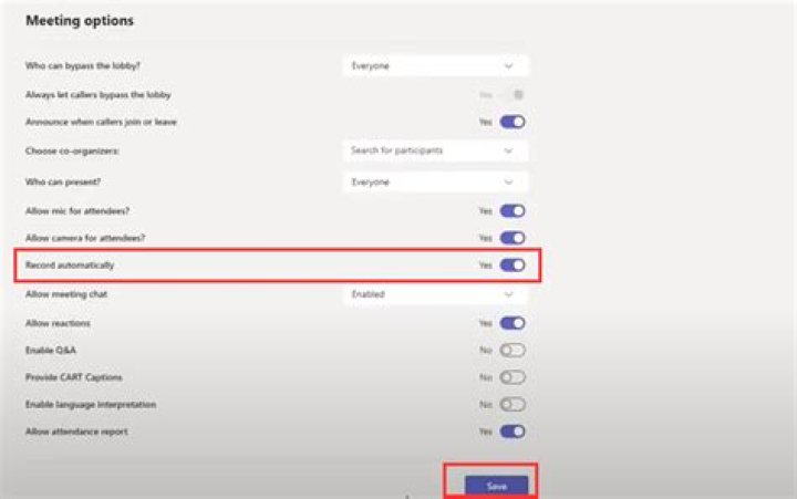 Does Teams record your screen or just the meeting?