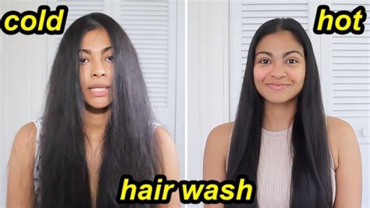 Does washing your hair with hot water make it fall out?