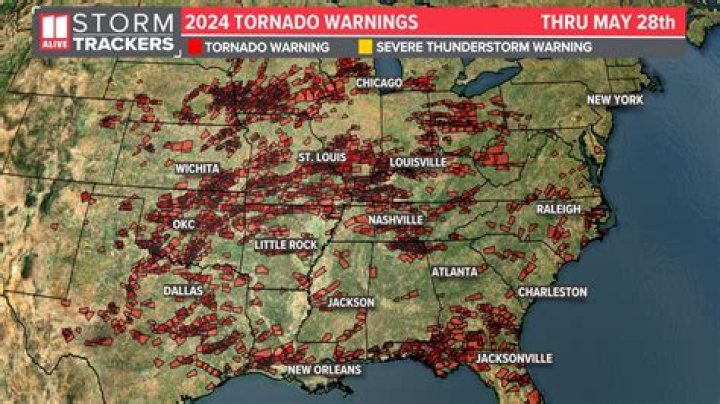 Has there ever been a tornado in all 50 states?