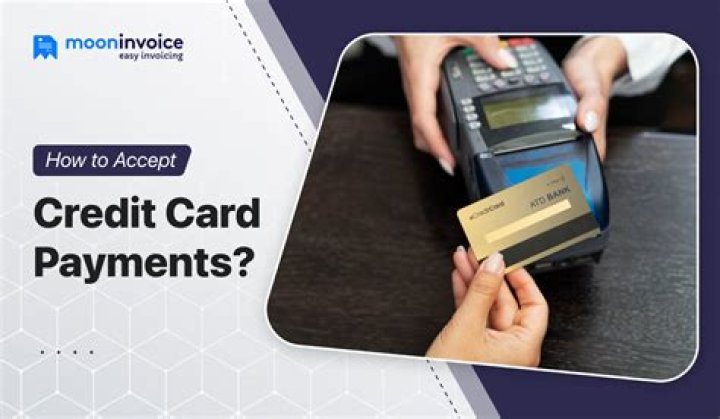How can I accept credit card payments on my house?