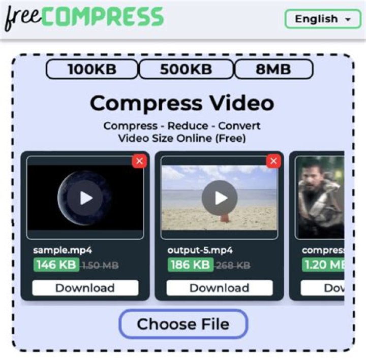 How can I compress a 4gb video file online?