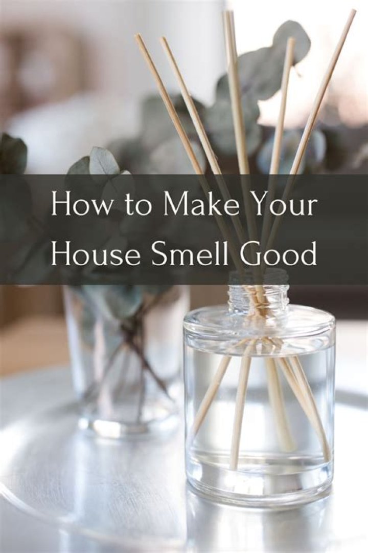 How can I make my house smell good all the time?